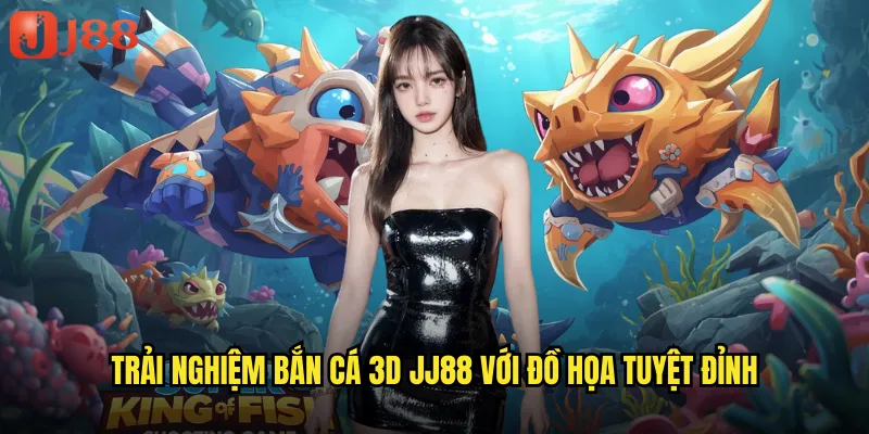 Trải nghiệm bắn cá 3D JJ88 với đồ họa tuyệt đỉnh